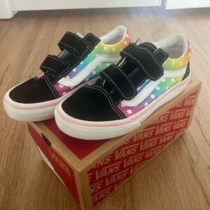 Vans Kids' Multicolor and Black Sneakers
